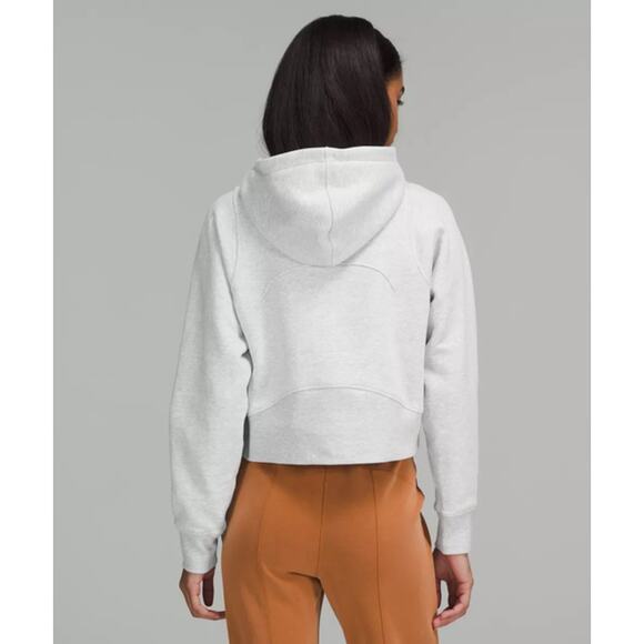 Lululemon Cropped Pullover Hoodie Green Womens Size 4 - Picture 8 of 8